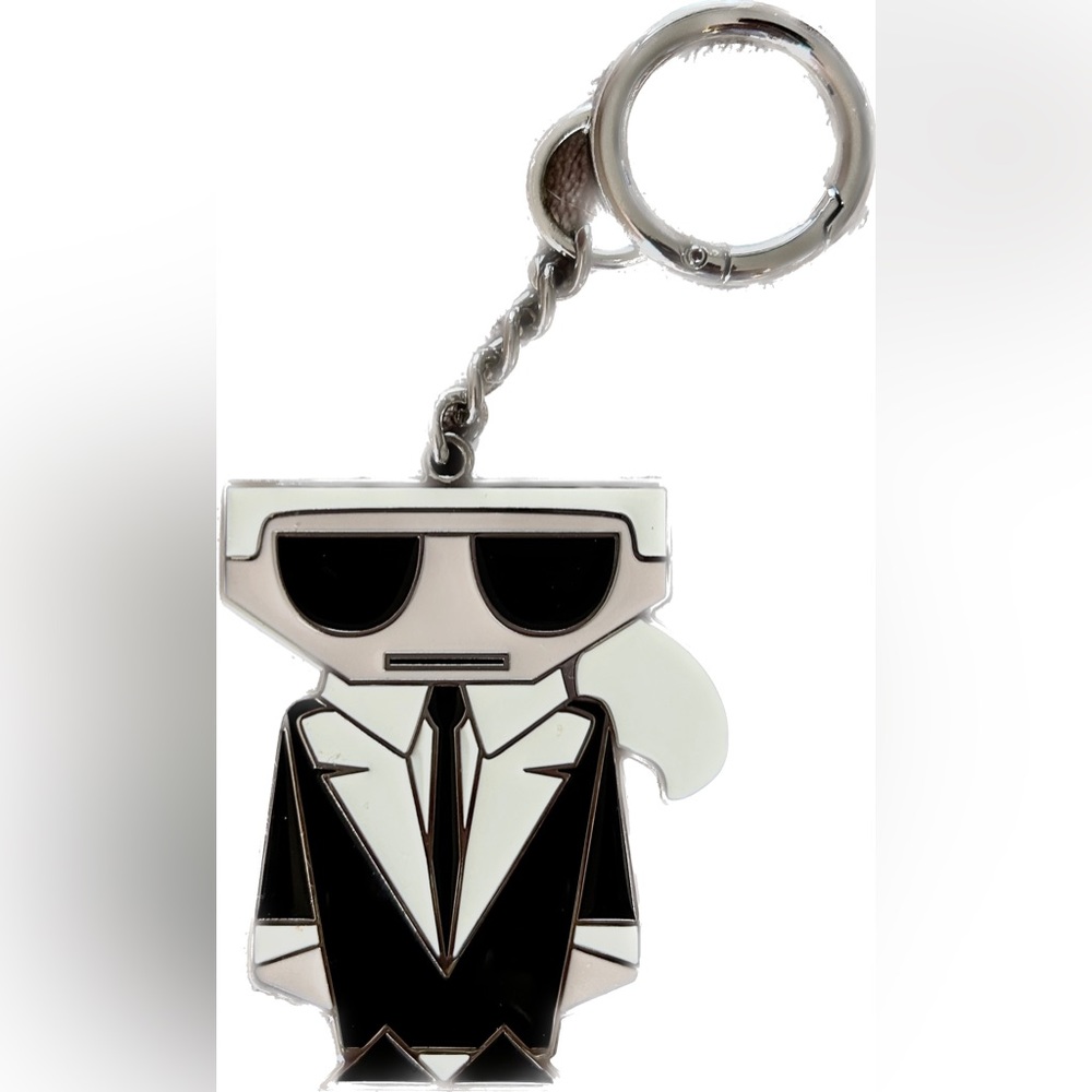 EUC Karl Lagerfeld Karl in Sunglasses Bag Charm